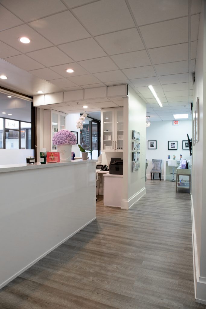 Allergy & Skin Spa reception area